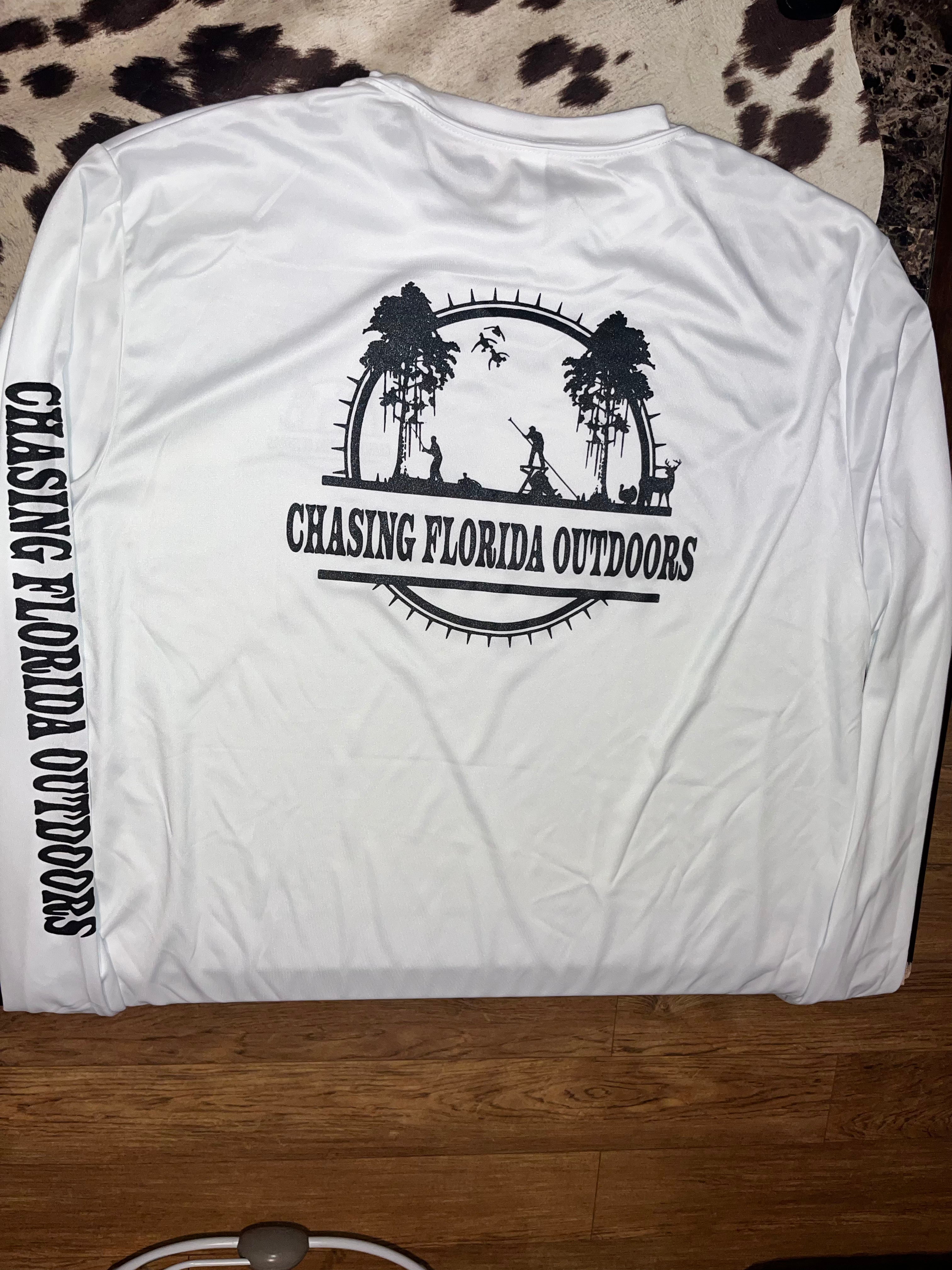 Long sleeve performance shirt – Chasing Florida outdoors